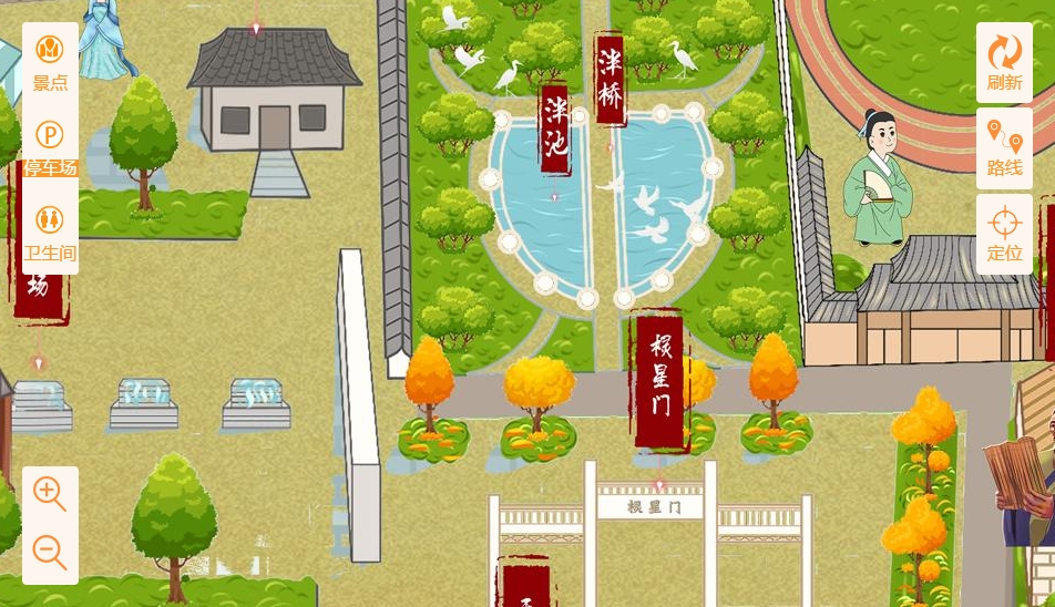 陈仓手绘地图景区语音讲解导览系统：智慧景区建设的基石